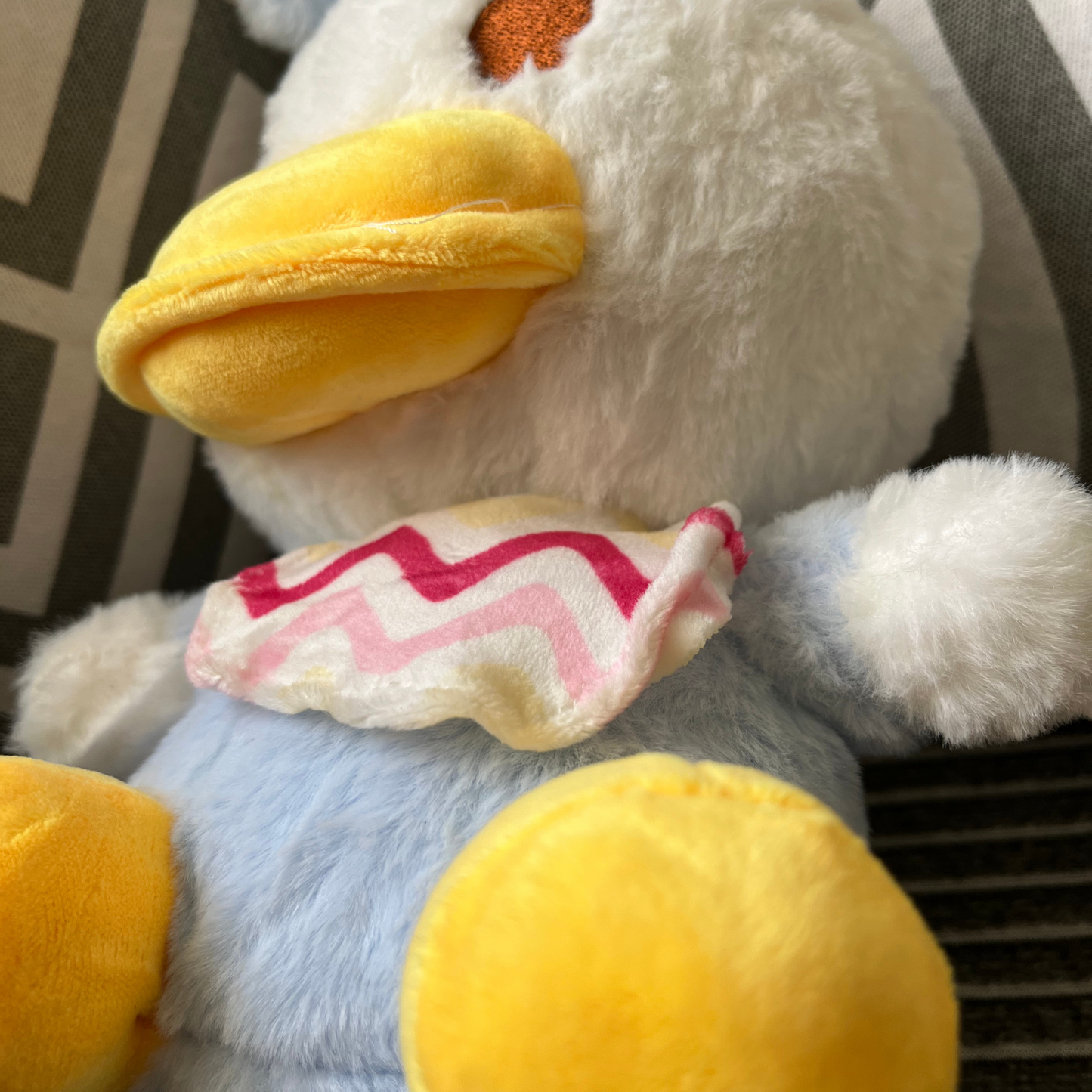 Adorable Plush Duck Soft Toy | Huggable & Fluffy | Medium-Sized