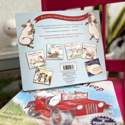 Sheep in a Jeep - Fun Pop-Out Storybook | Includes 2 Pop-Out Character Cards