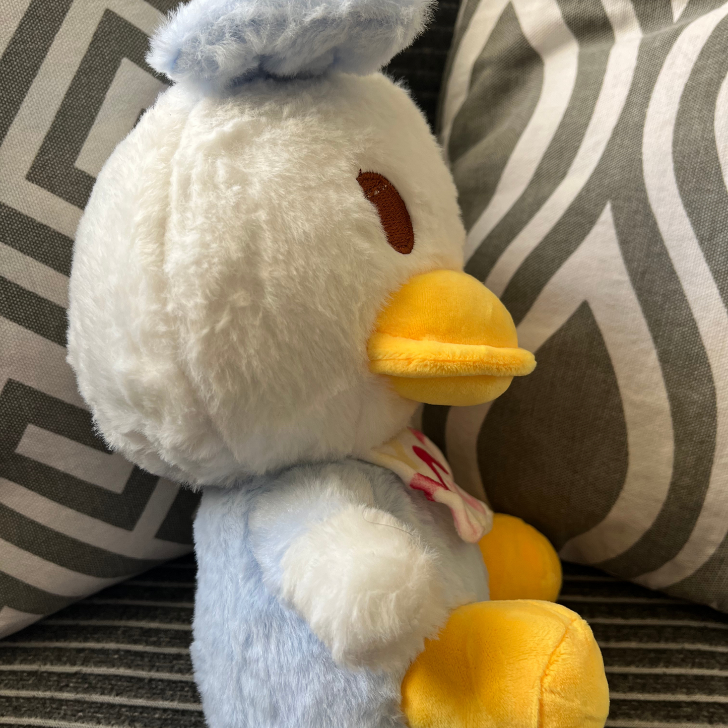 Adorable Plush Duck Soft Toy | Huggable & Fluffy | Medium-Sized